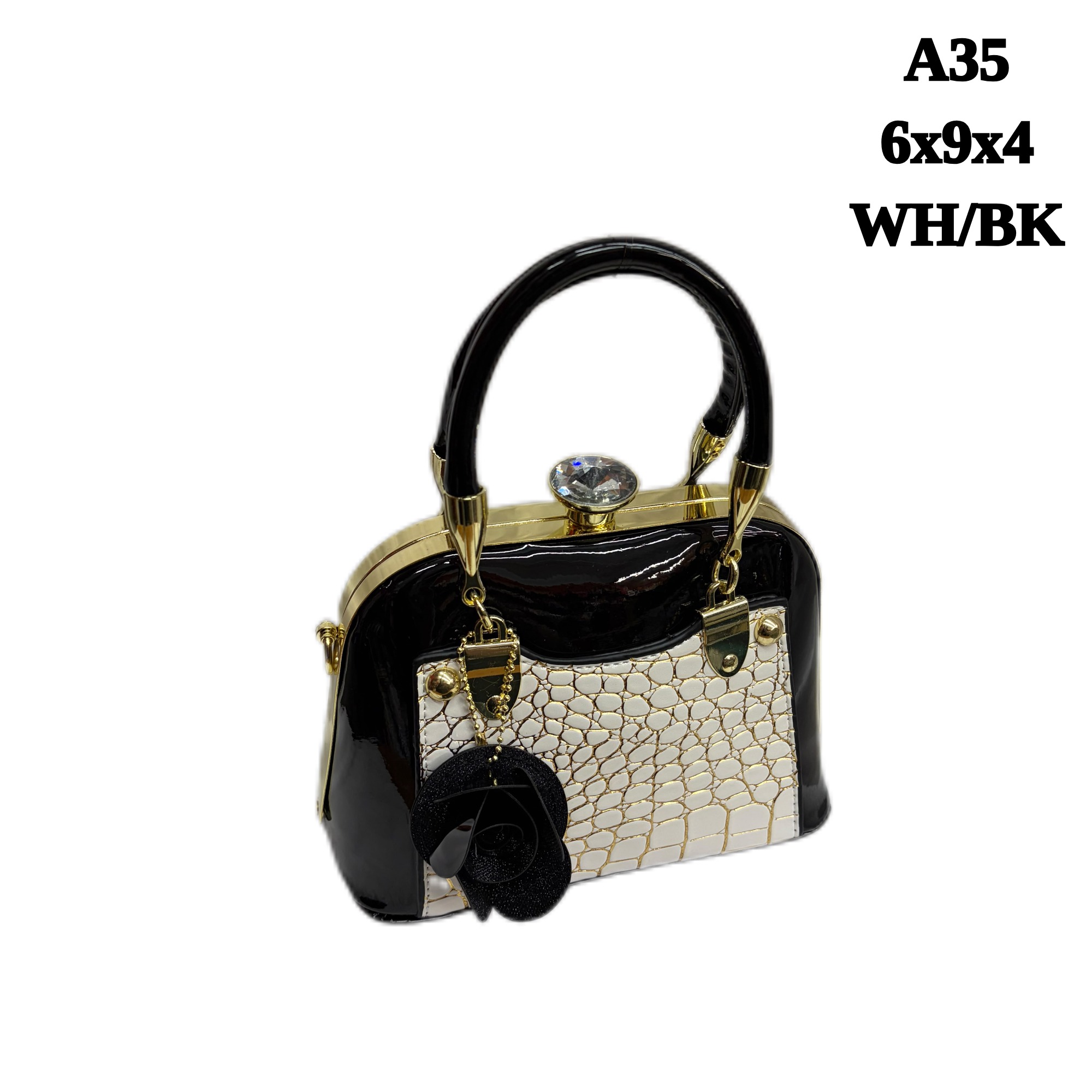A35 WHITE/BK
