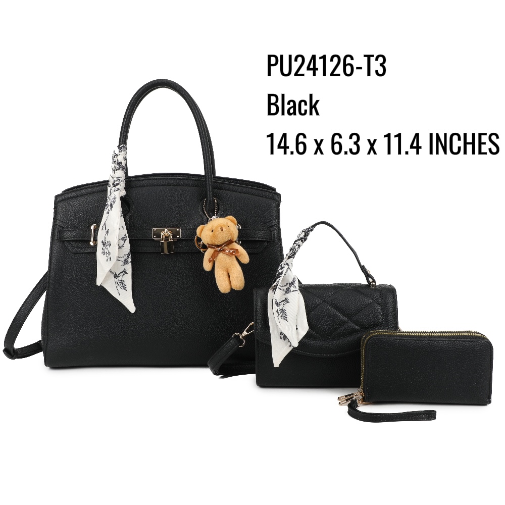 PU24126-T3 Black