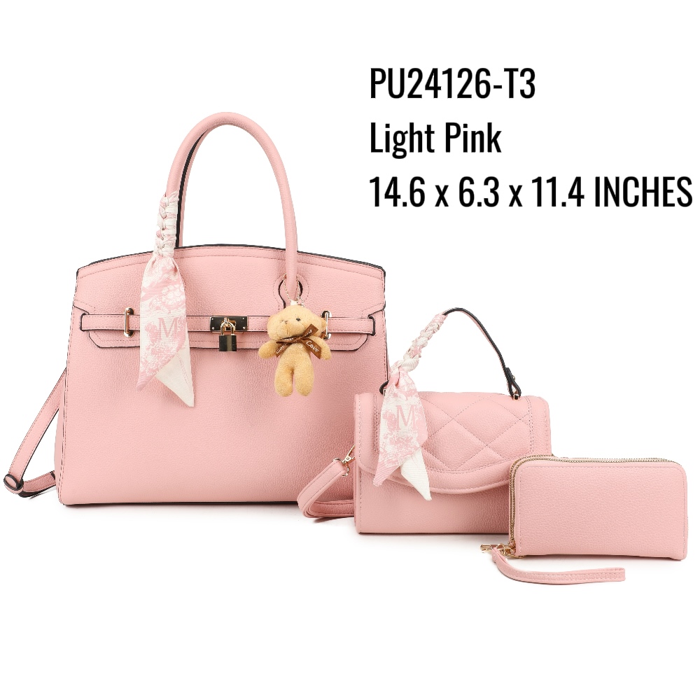 PU24126-T3 Light Pink