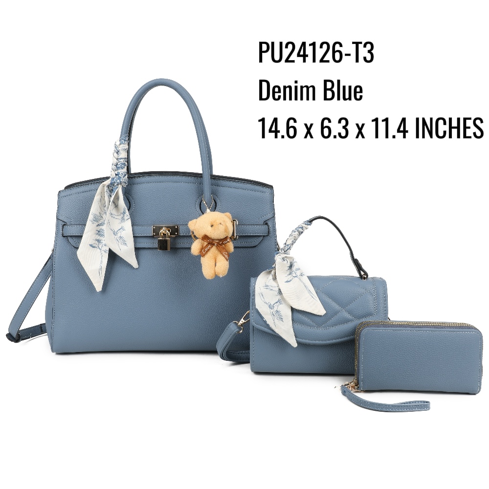 PU24126-T3 Denim Blue