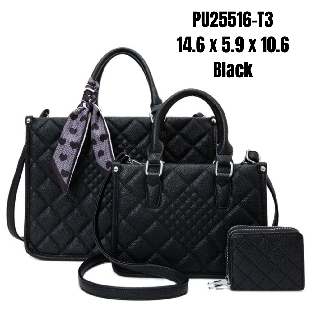 PU25516-T3 Black