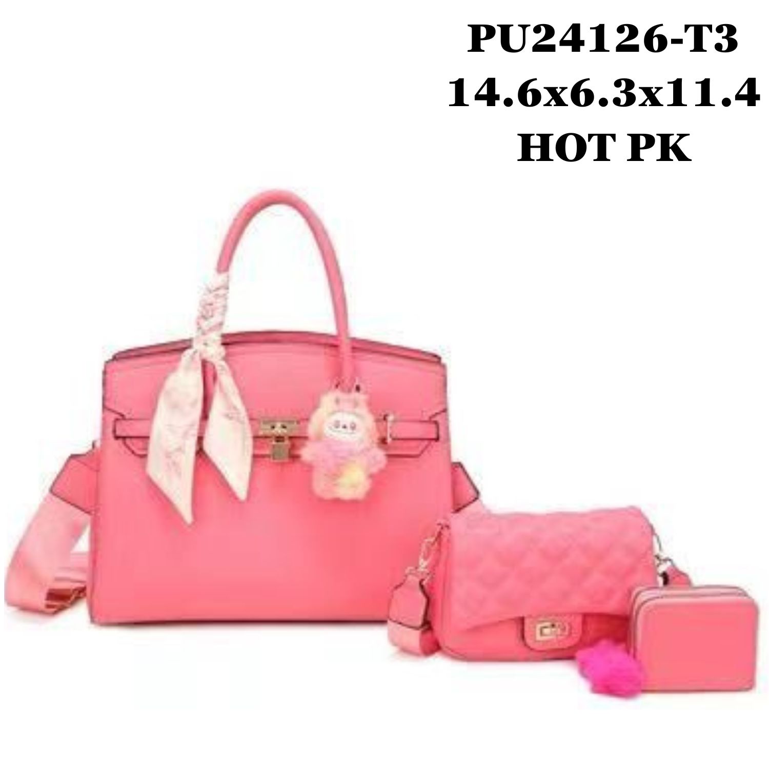 PU24126-T3 HOT PINK